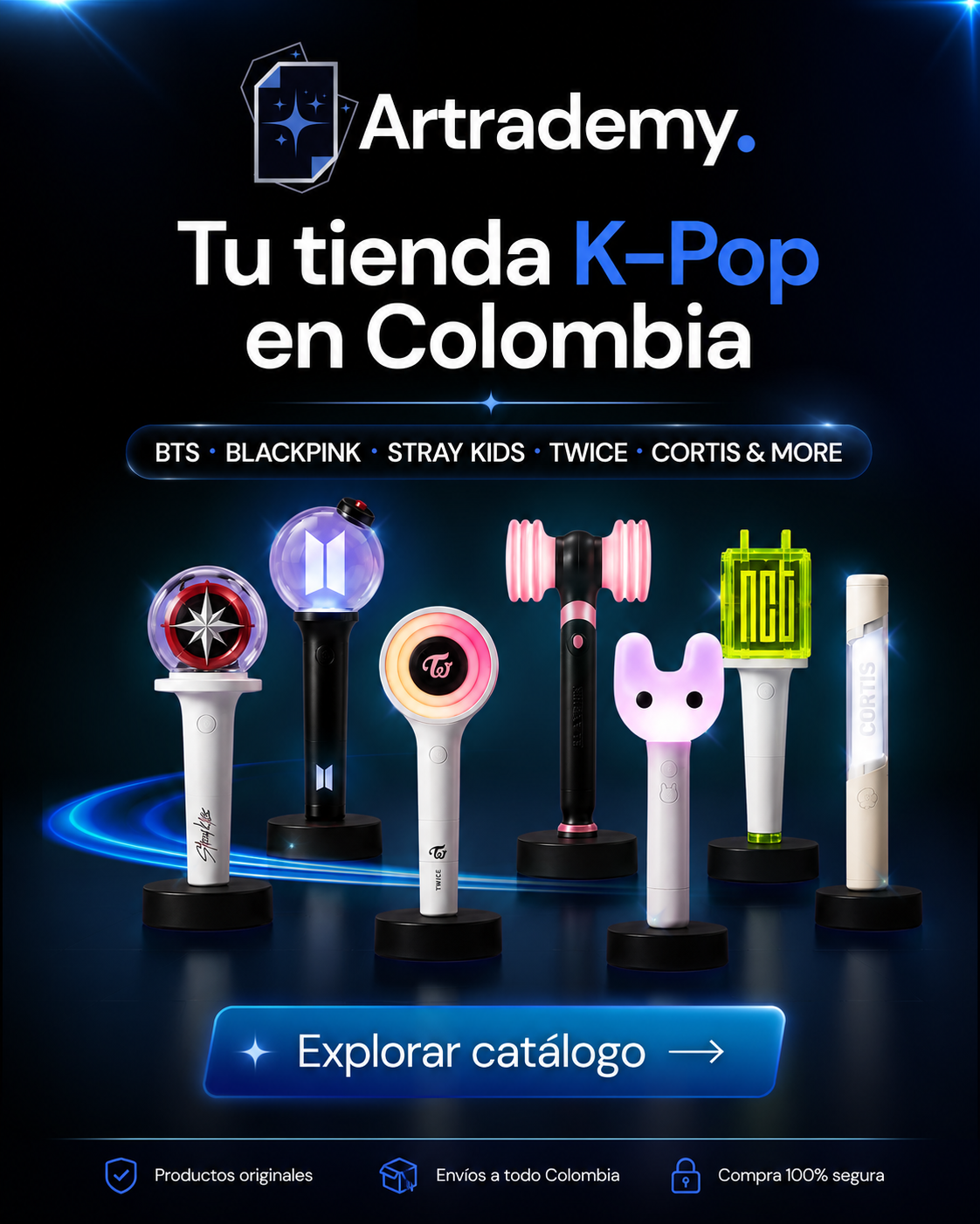 Artrademy — tienda de K-Pop en Colombia